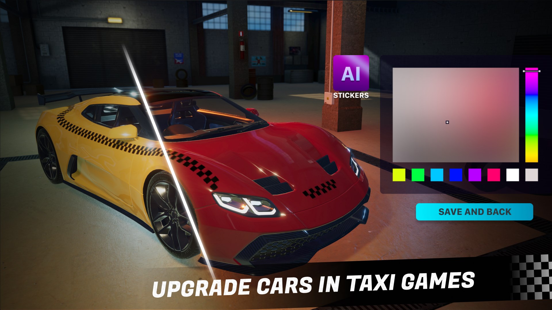 Driving Taxi Simulator - City Car Racing screenshot