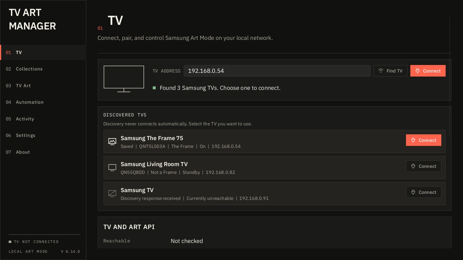TV Art Manager screenshot