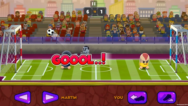 2 Player Head Soccer screenshot 4