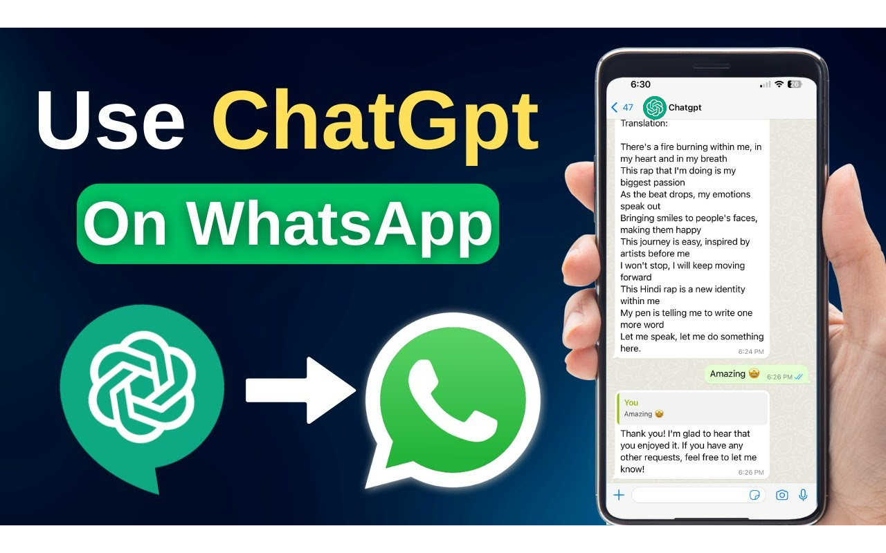 ChatGPT in WhatsApp