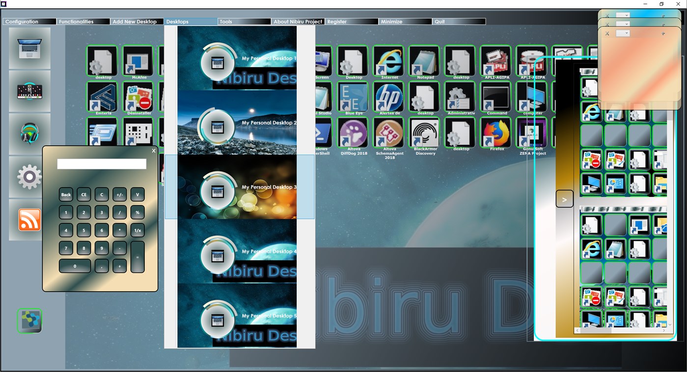 #4. Nibiru Desktop (Windows) Podle: GenuiSoft IT