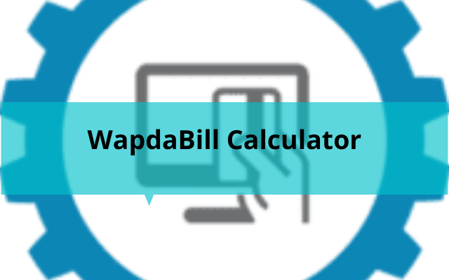 WapdaBill calculator