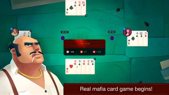 Blackjack - Mafia in the City screenshot 1