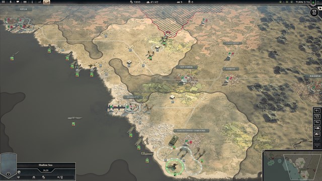 Panzer Corps 2: Allied Operations - Italy: Vol.1 screenshot 1