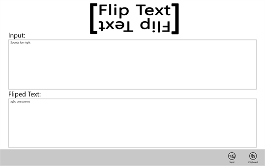 Flip Text screenshot 1