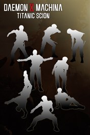 機甲戰魔 神話之裔 感情動作套組