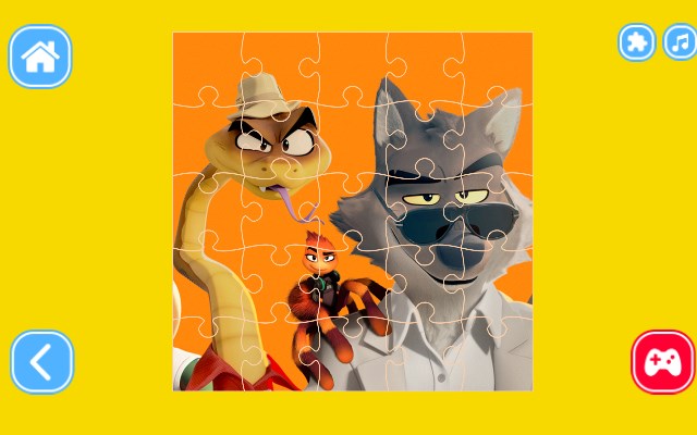The Bad Guys Jigsaw Puzzle Game