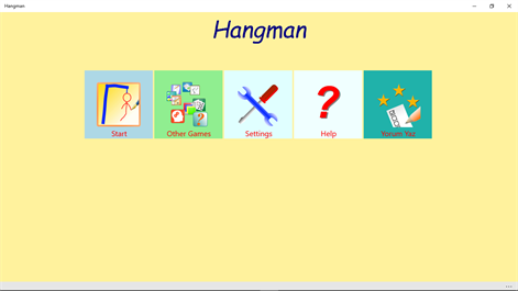 Hangman Game Screenshots 1