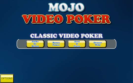 Mojo Video Poker screenshot 4