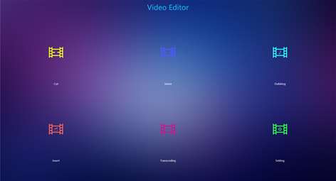 Video Editor UWP Screenshots 2