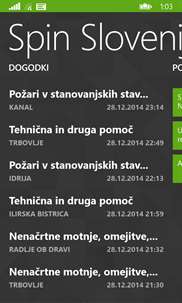 Spin Slovenija screenshot 1