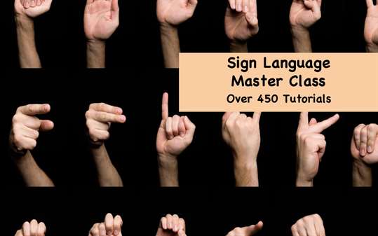 Sign Language Master Class screenshot 1