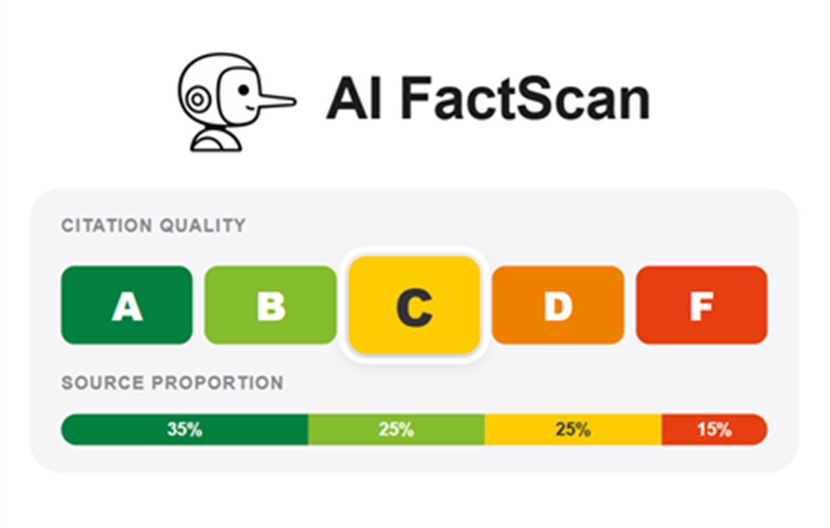 AI FactScan — Grade AI Citations & Verify Source Quality