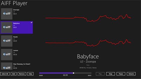 AIFF Player Screenshots 1