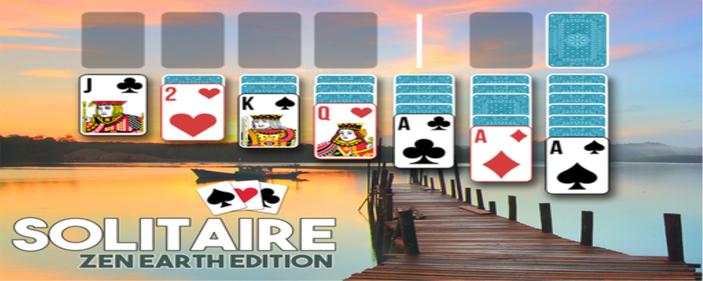 Solitaire Zen Earth Edition marquee promo image
