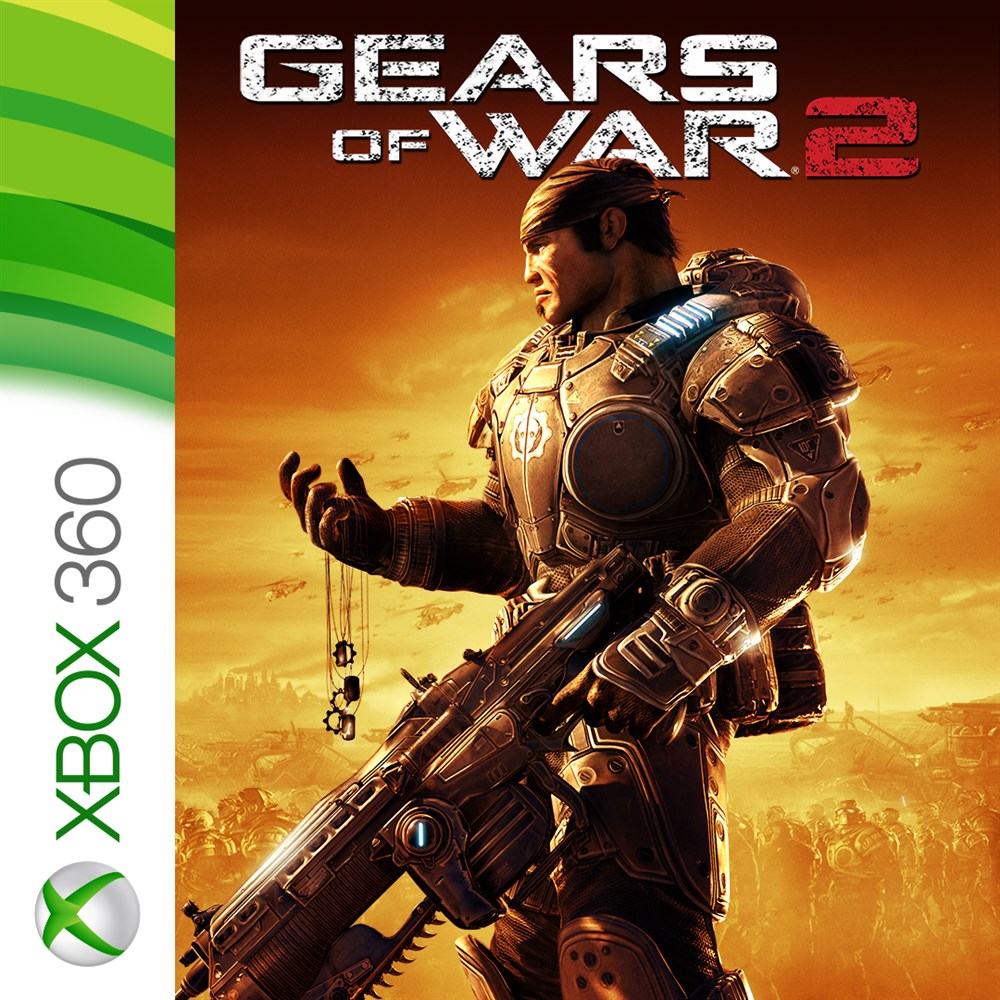 Gears of War 2 cover art (full size)