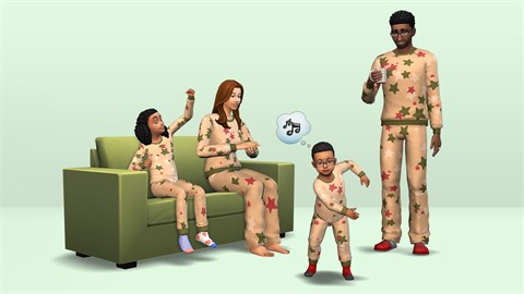 Die Sims™ 4 Schlafanzug-Set "Ich bleib über Nacht"