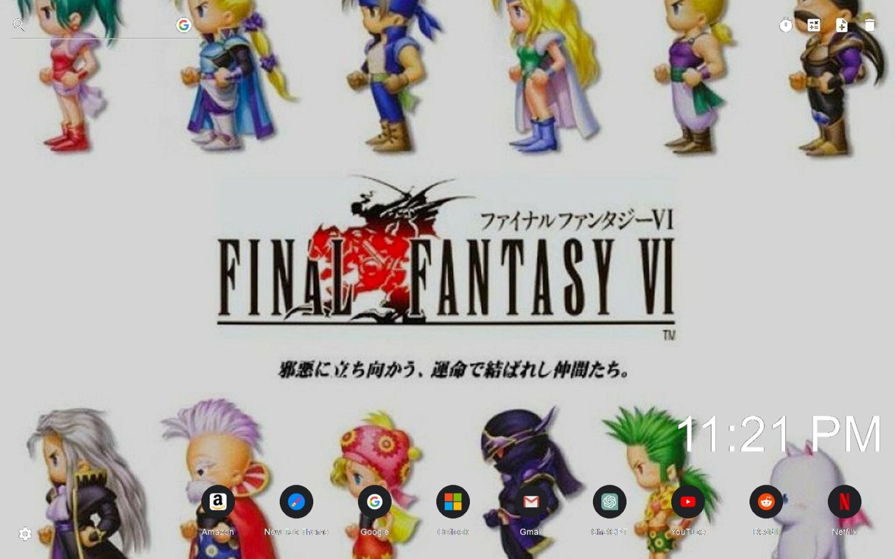 Final Fantasy VI Wallpapers New Tab