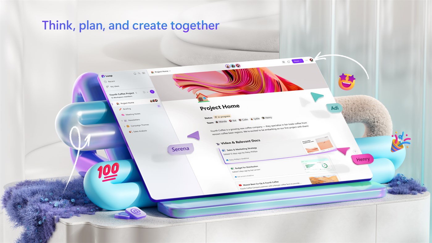 #1. Microsoft Loop (Windows) di: Microsoft Corporation