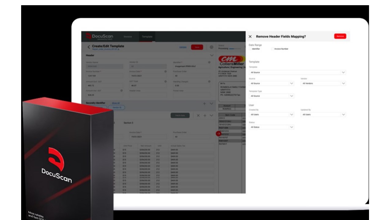 Snapshot 3 of DocuScan Invoice Automation: OCR App