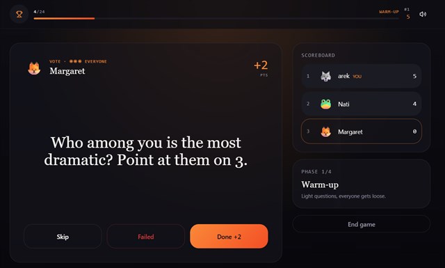 Questra — Party Game screenshot 1