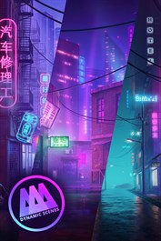AAA Dynamic Scenes - Neon of Cyber Alleys