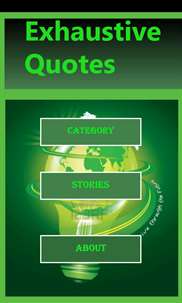 Exhaustive Quotes screenshot 1