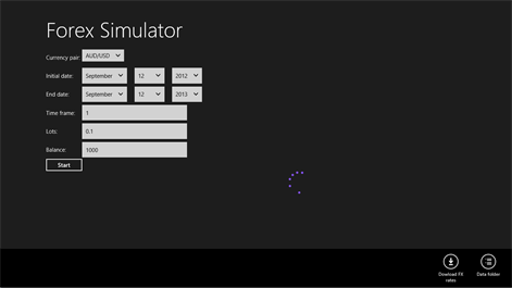 Forex Simulator Screenshots 2