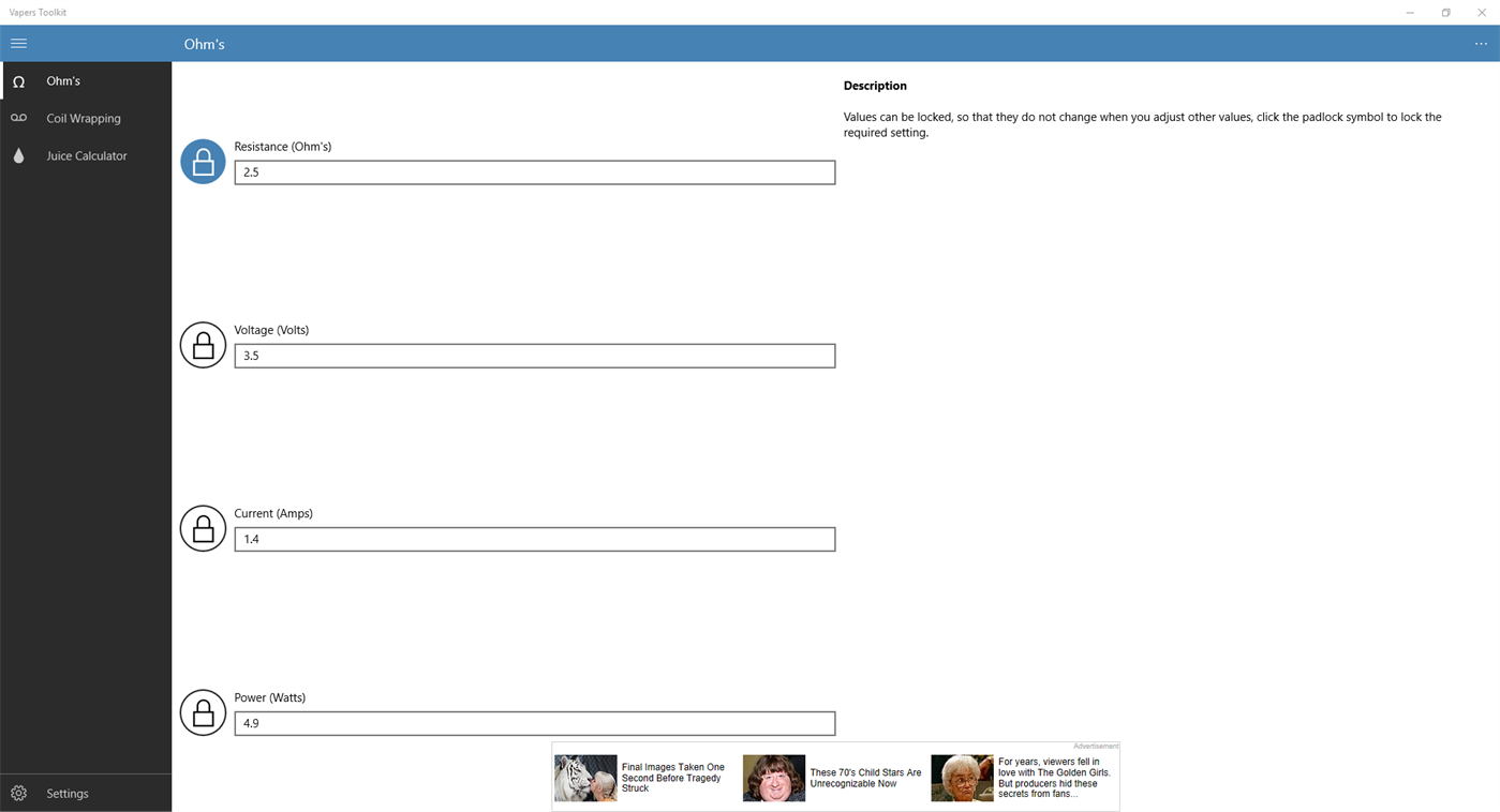 #3. Vapers Toolkit (Windows) 由: Roy Gore