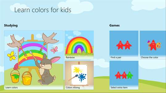Learn colors for kids screenshot 1