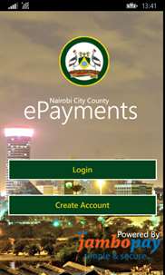Nairobi City County ePayments screenshot 1