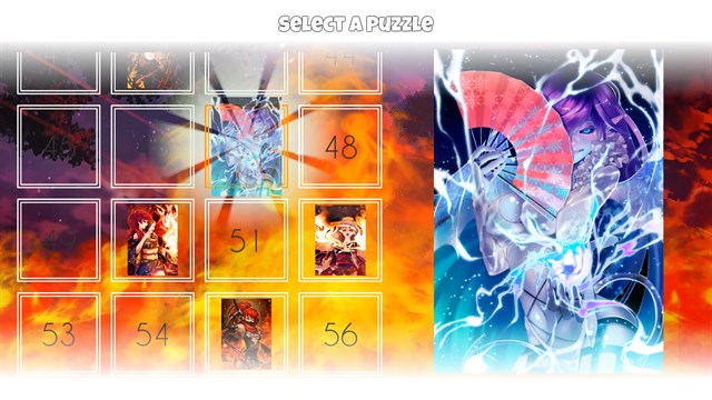 Poly Puzzle - Anime Battle Girls screenshot 1