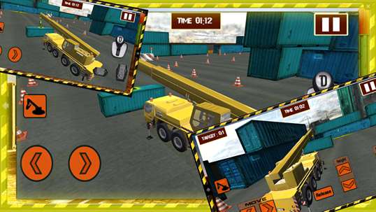 Heavy Excavator Real Crane 3D screenshot 3