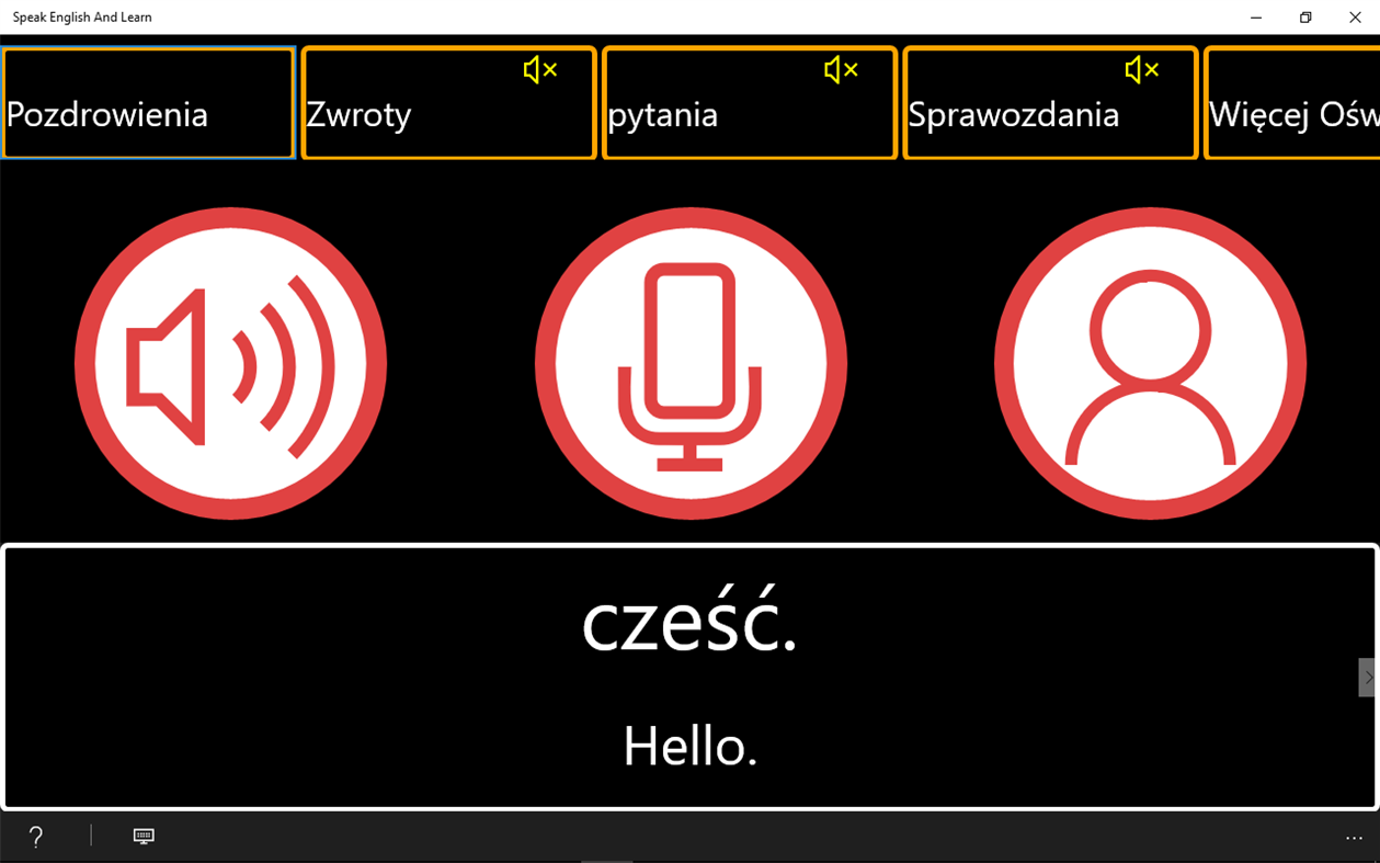 #7. Speak English And Learn (Windows) Podle: Caretaker Systems Ltd