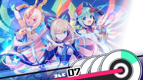 GUNVOLT RECORDS Cychronicle Song Pack 7 Lola: "Kindled Spirits","Inner Alarm","Wordplay Magic","Sparkling Elation (note symbol)"