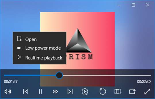 Prism Media Player screenshot 3