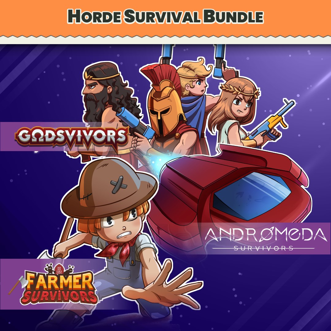 Horde Survivor Bundle Windows 02 - Andromeda, Godsvivors and Farmer Survivors