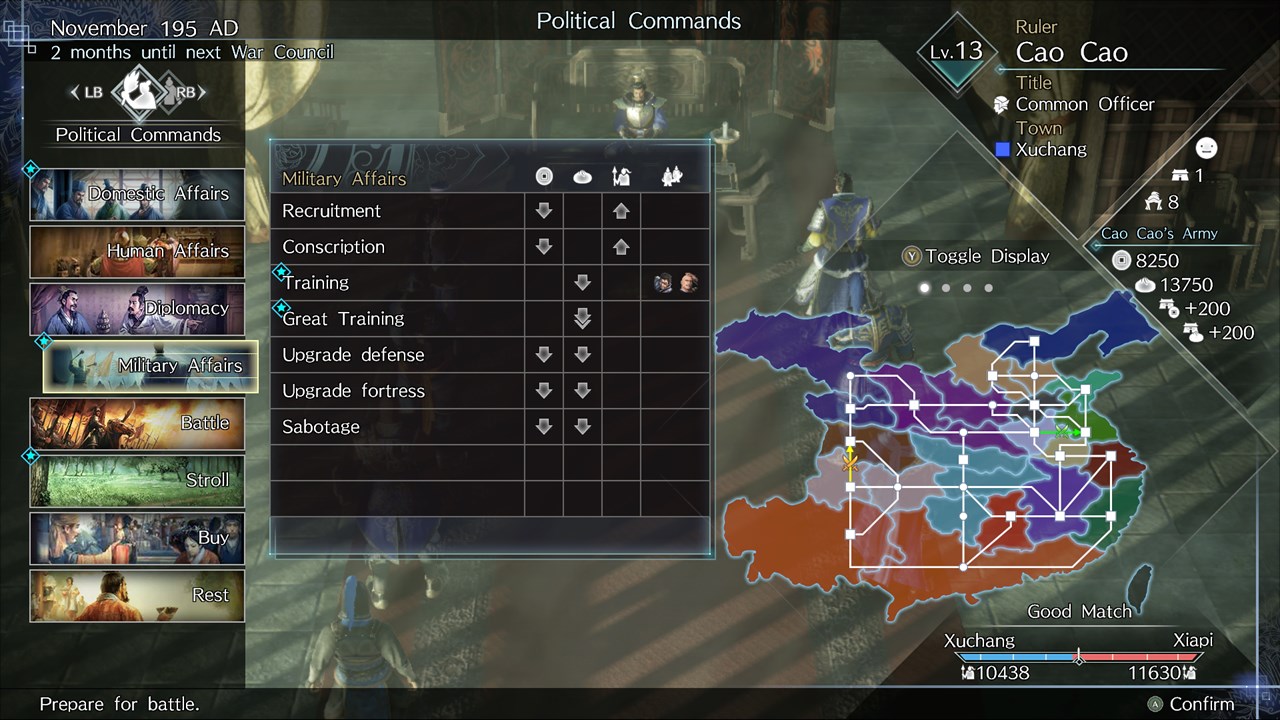 DYNASTY WARRIORS 9 Empires Demo screenshot 3