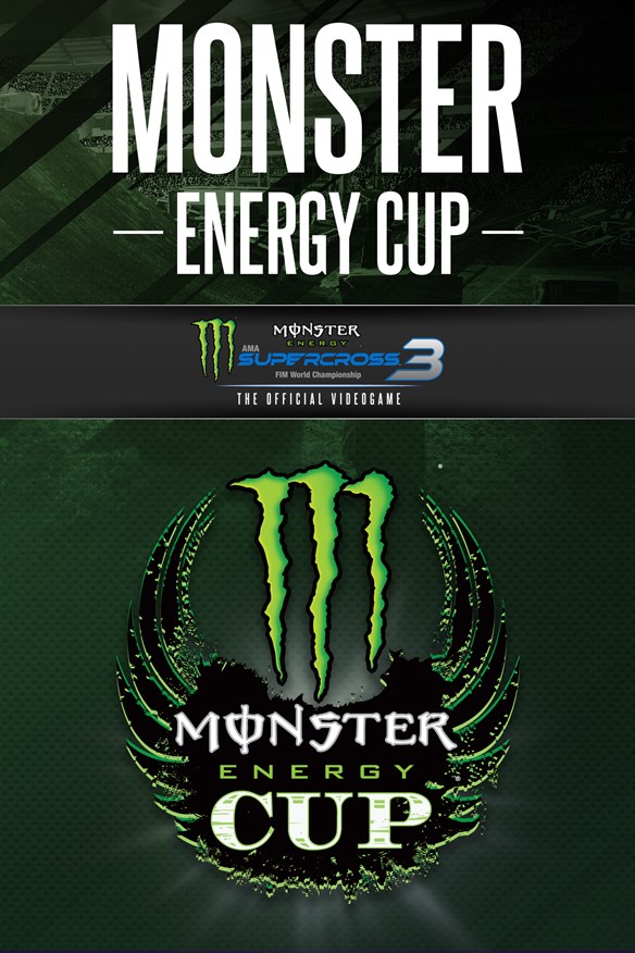 Monster Energy Supercross 3 - Monster Energy Cup Xbox Series X|S and Xbox One cover art