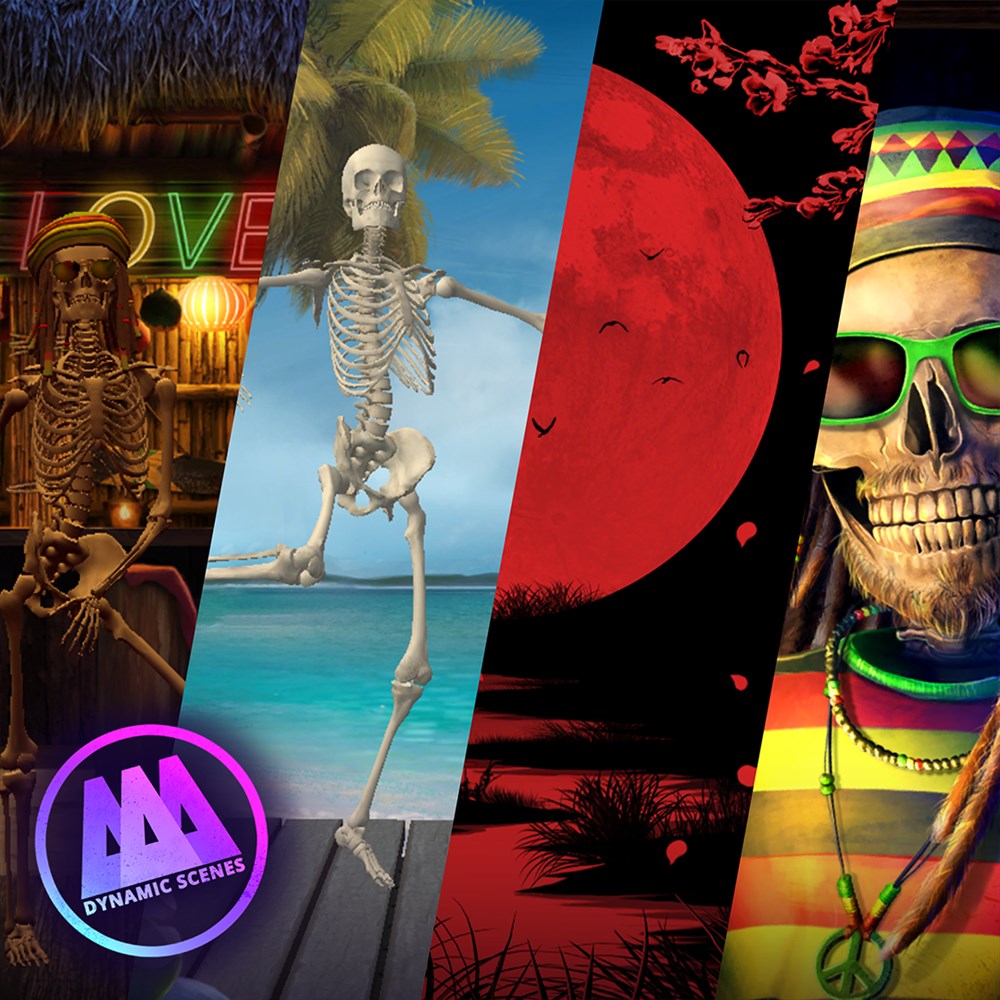 AAA Dynamic Scenes - Skeleton Rhythms cover art (full size)