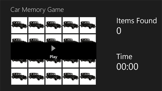 Car Memory Game screenshot 1