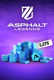 Asphalt Legends - 1275 Tokens
