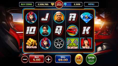 Street Racing - Hot Casino Slots - Pokies Screenshots 2