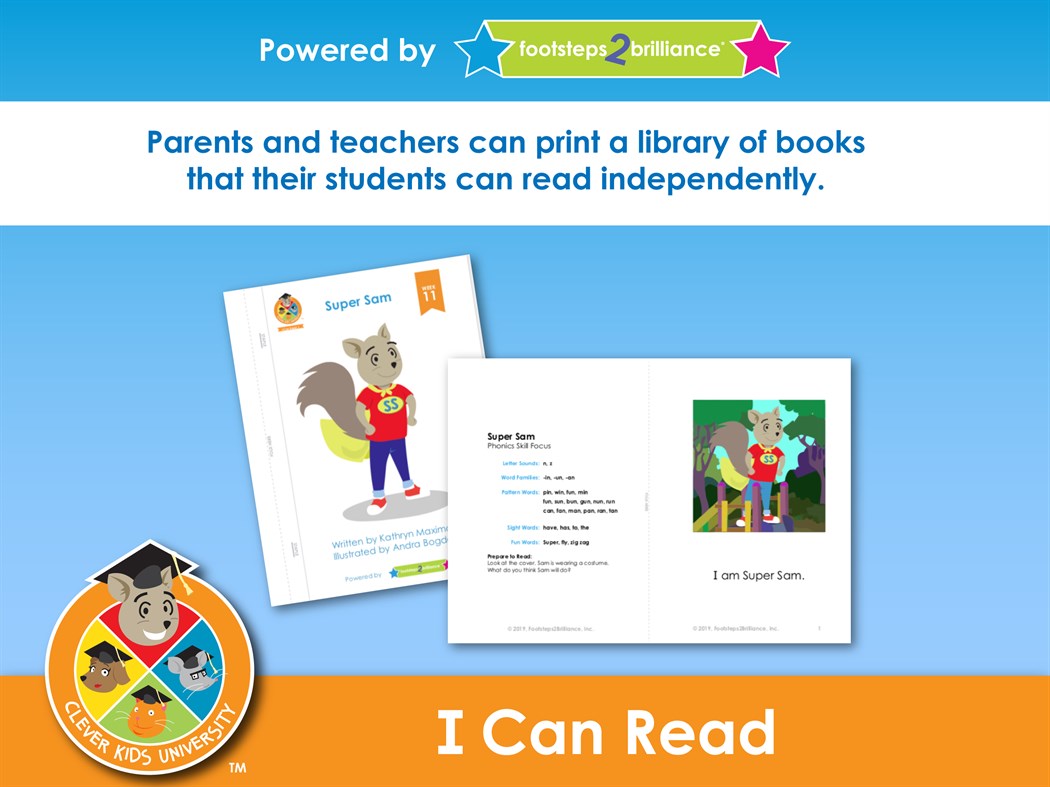 #9. Clever Kids University - I Can Read (Windows) 来自: Footsteps2Brilliance, Inc.