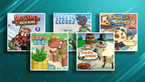 Capy Spa + Chico's Delivery + Fading Clouds + Magic Sheep + Redtail Relic Rush (Bundle)