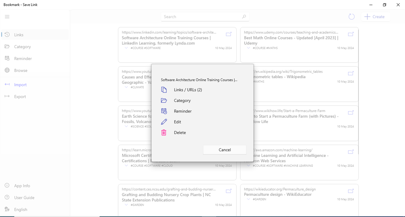 #3. Save Link - Bookmark (Windows) Door: Shahul