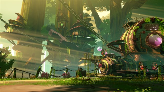 GGST Additional Stage: "Fairy's Forest Factory" screenshot 1