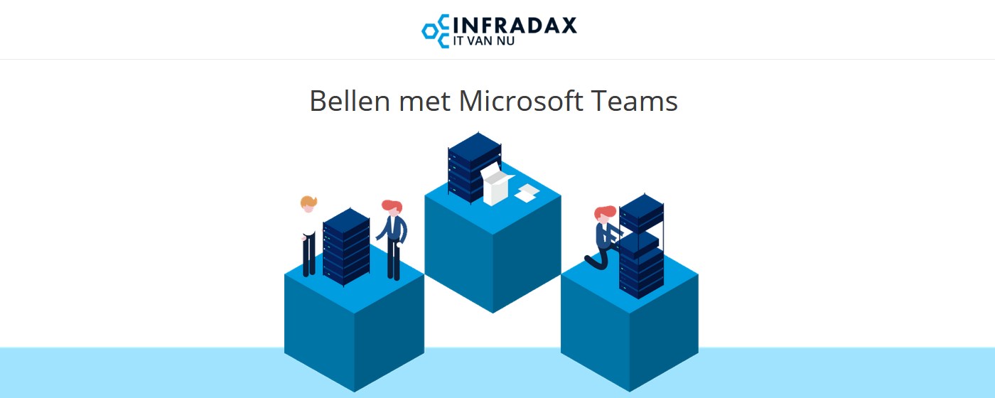 Bellen met Microsoft Teams marquee promo image