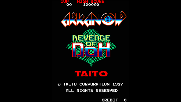Arcade Archives 2 ARKANOID REVENGE OF DOH screenshot