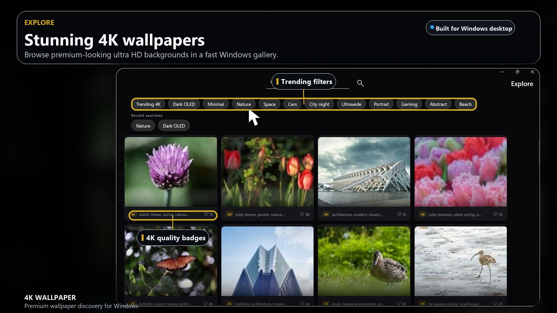4K Wallpapers :Desktop HD Wallpapers screenshot